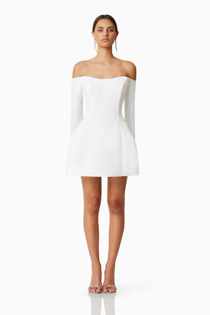 Vida Dress - White - SHOPJAUS - JAUS