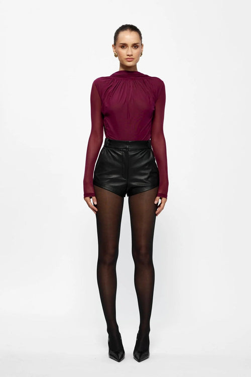 Vihana Bodysuit - Burgundy