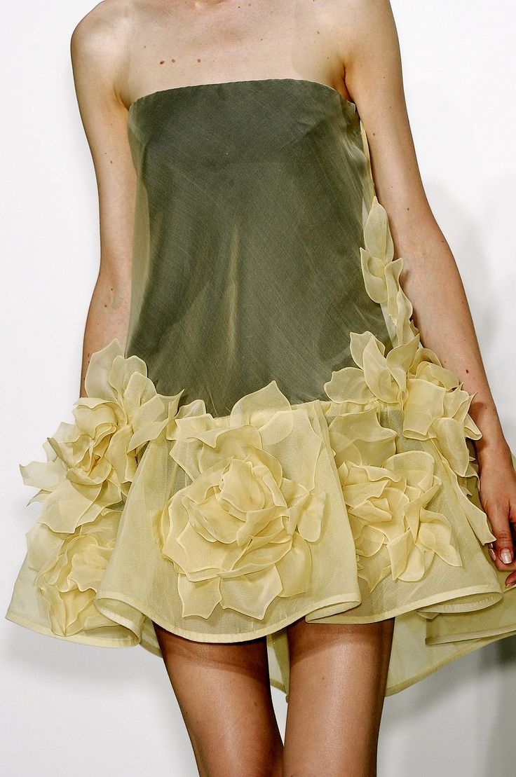 Vintage Strapless Floral Short Homecoming Dress - A-Line Mini Dance Gown