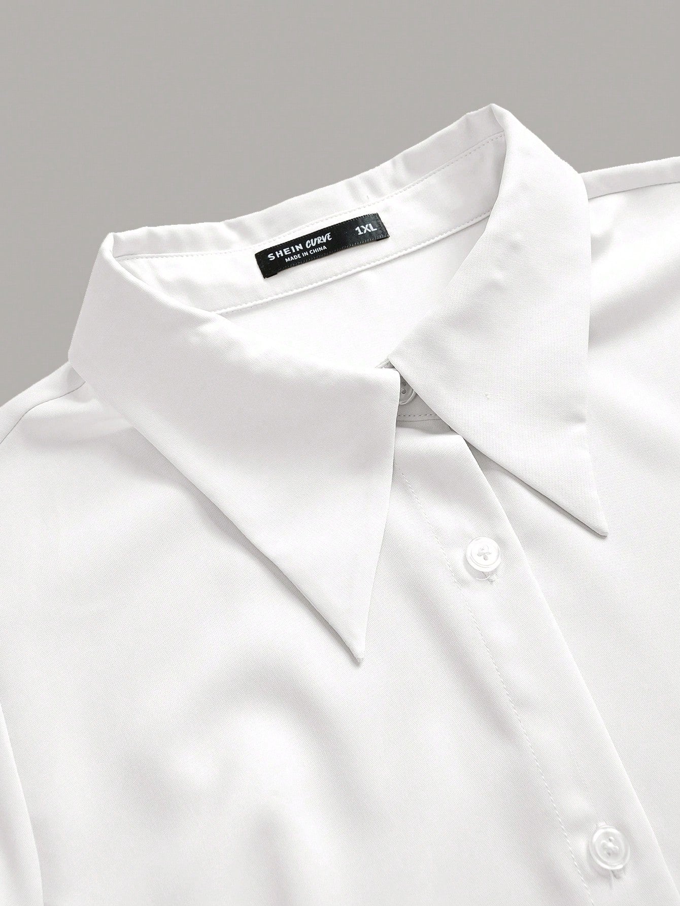 Vintamour Plus Size Vintage Elegant Lantern Sleeve Shirt Thanksgiving Curve Long Women Blouse White Button Up Costume Professional Spring Festival Outfits For
