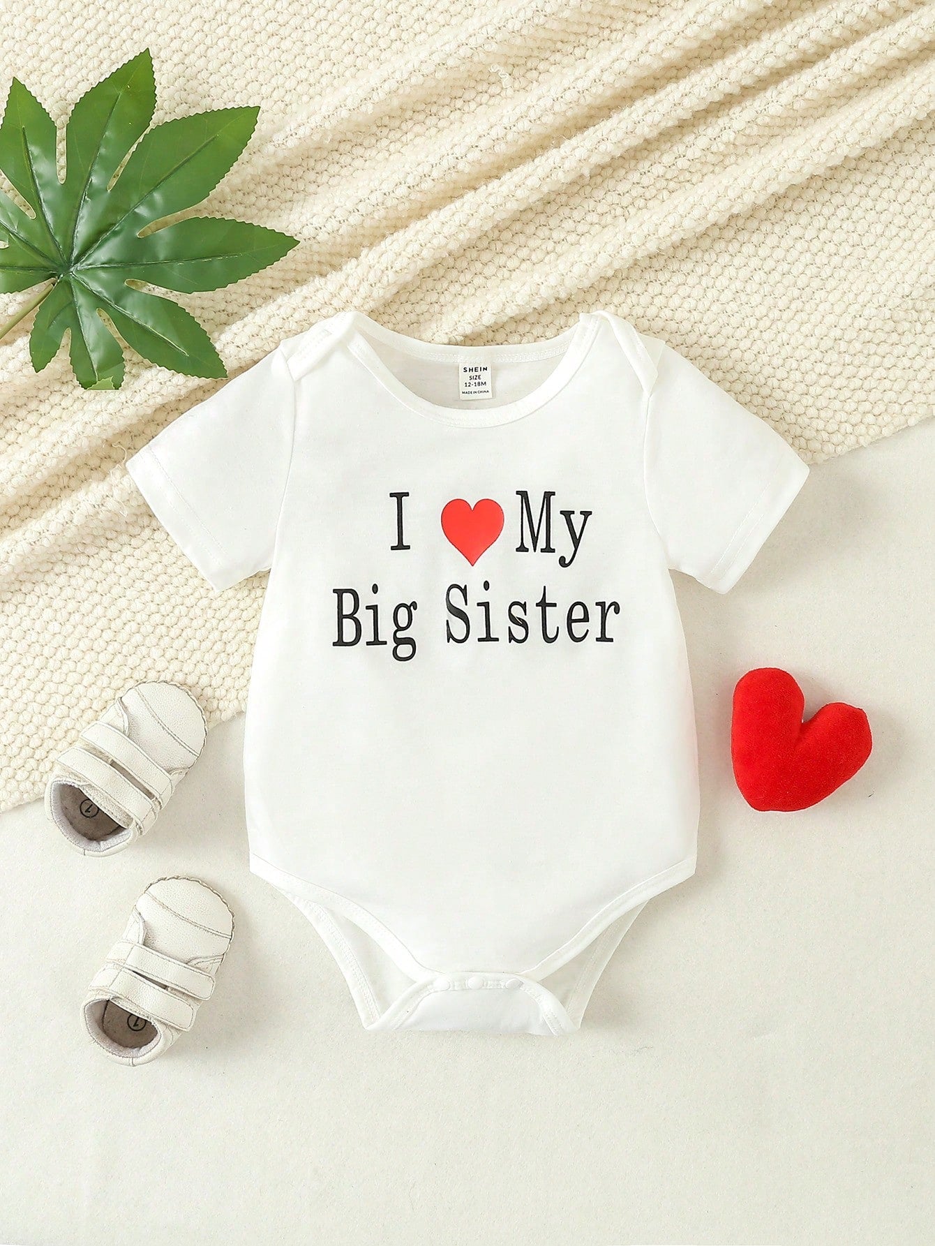 Vintaside Kids Baby Boys' Slogan Print Bodysuit