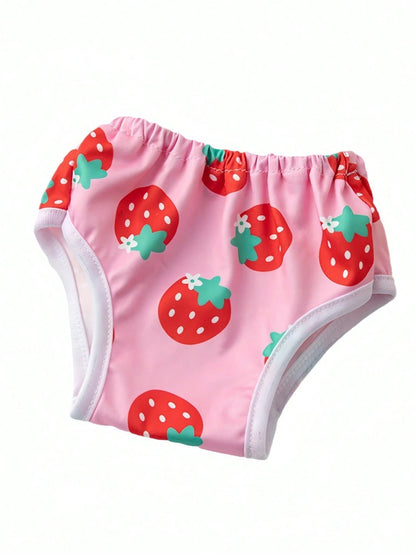 Washable Set Of 7 Dog Physiological Shorts With Cute Pet Prints Absorbent Reusable Leakproof Puppy Diapers For Small Medium Dogs