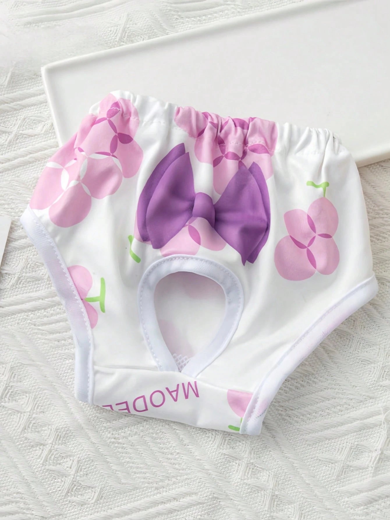 Washable Set Of 7 Dog Physiological Shorts With Cute Pet Prints Absorbent Reusable Leakproof Puppy Diapers For Small Medium Dogs