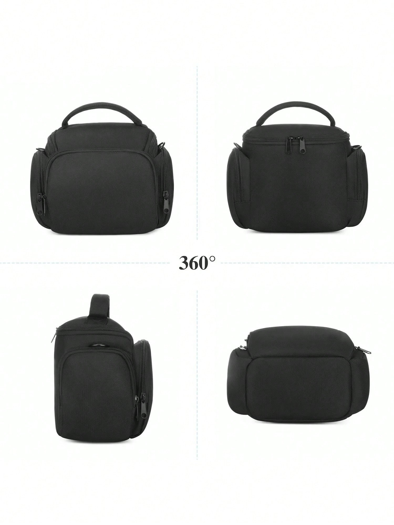 Waterproof Portable Anti-Shock Oxford Digital Camera Case Compatible Protector Travel Camera Lens Carry Case For DSLR SLR