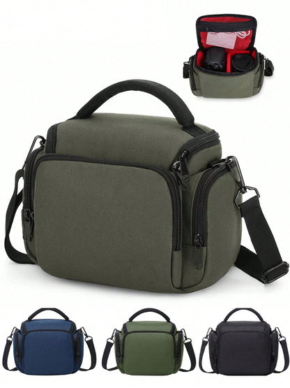 Waterproof Portable Anti-Shock Oxford Digital Camera Case Compatible Protector Travel Camera Lens Carry Case For DSLR SLR