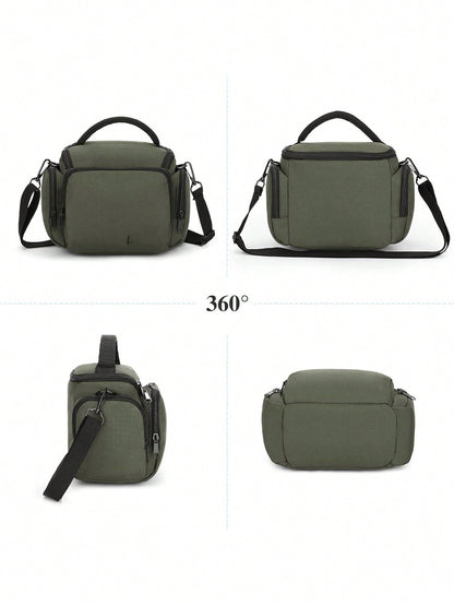 Waterproof Portable Anti-Shock Oxford Digital Camera Case Compatible Protector Travel Camera Lens Carry Case For DSLR SLR