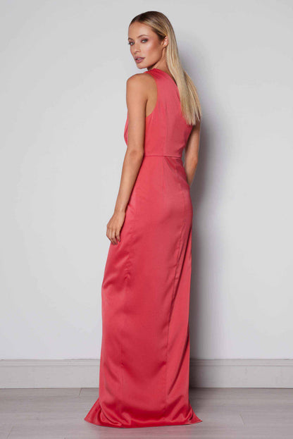 Wenona Dress - Coral - SHOPJAUS - JAUS