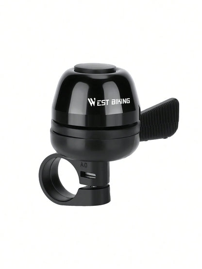 WEST BIKING Aluminum Alloy Bicycle Bell Durable And Rust-Resistant Easy To Install Bicycle Accessory Suitable For Most Bicycles