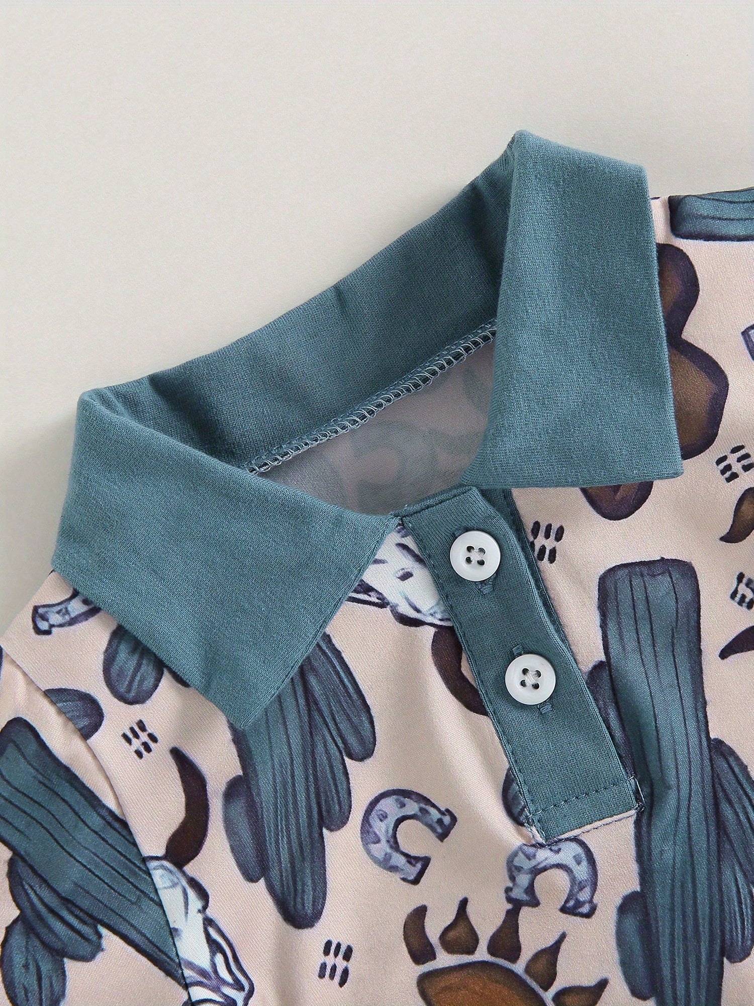Western Baby Boy Summer Clothes Highland Cow Print Romper Shorts Jumpsuit One Piece Outfits Cowboy 0-18M