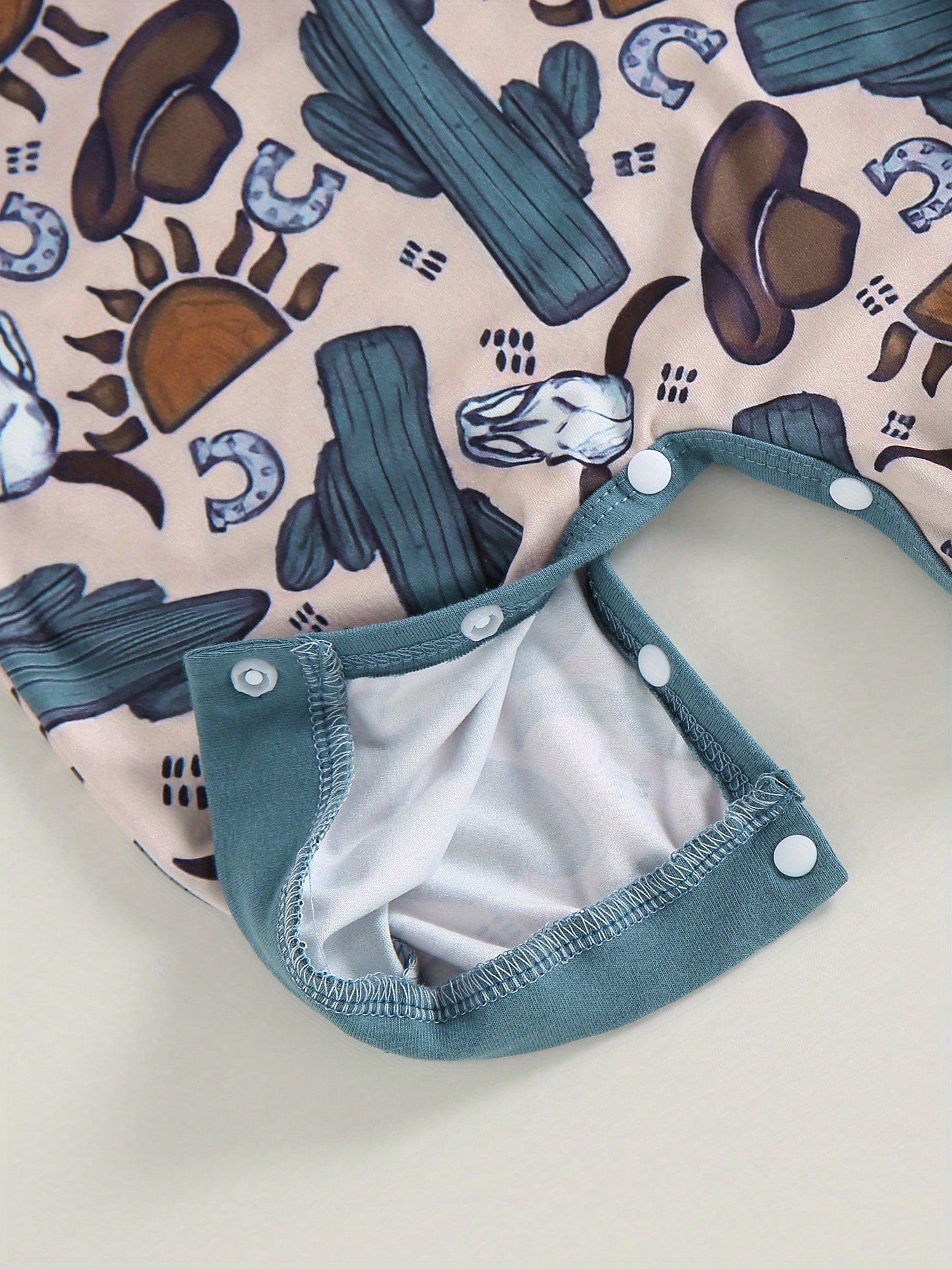 Western Baby Boy Summer Clothes Highland Cow Print Romper Shorts Jumpsuit One Piece Outfits Cowboy 0-18M