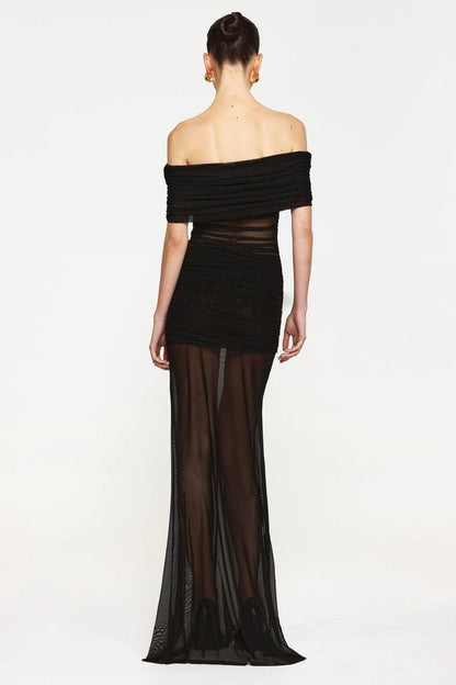 Windsor Gown - Black - SHOPJAUS - JAUS
