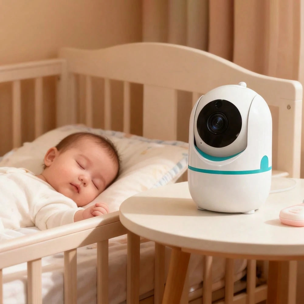 Wireless Baby Monitor With 3.2" Display, Real-Time Video