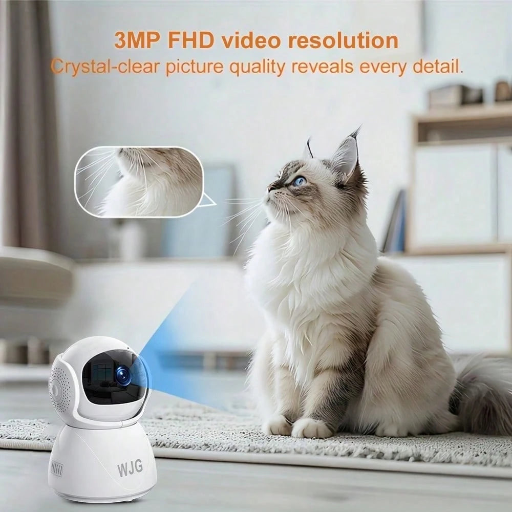 WJG 1pc+2pcs Baby Monitor, 1290P HD Video Baby Monitor With Camera And Audio, 2.4GHzCamera With Night Vision, Motion Detection For Baby And Pet, Cloud