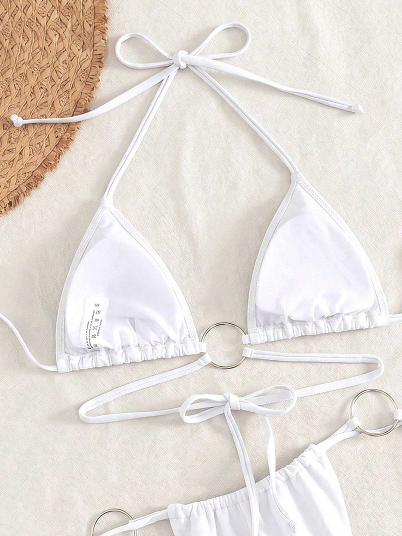 Women Bikini Tops Vacation Beach Black Summer