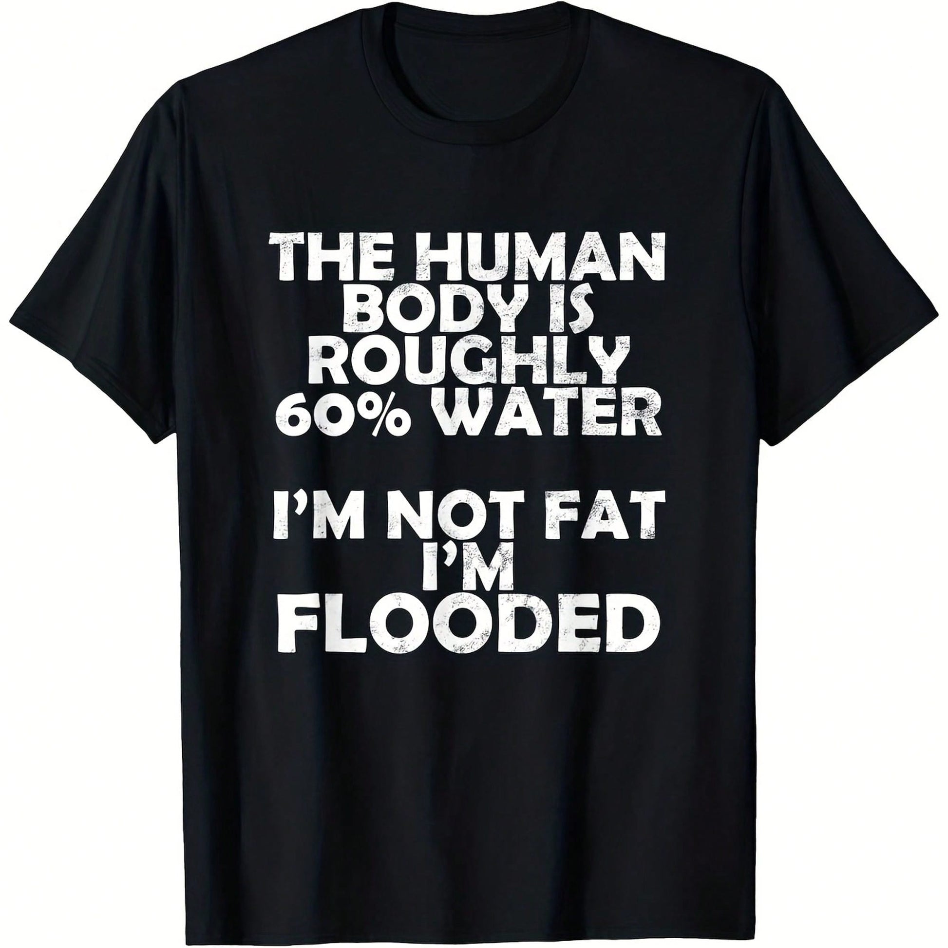 Women's Black T-Shirt, Slightly Stretchy, Regular Fit, Fashionable And Versatile, Perfect Gift, Christmas Present.