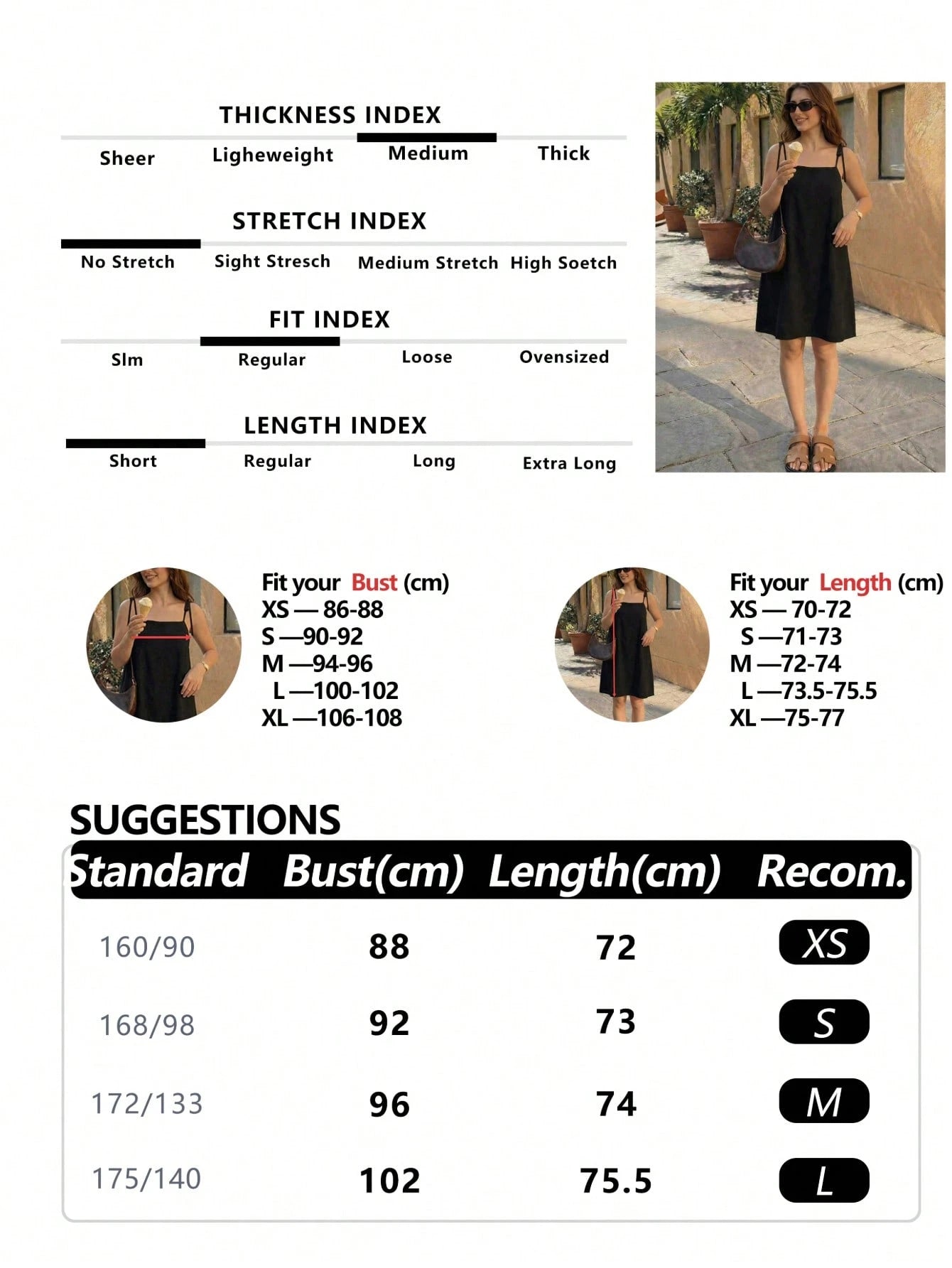 Women's Casual Elegant Black Spaghetti Strap Square Neck Sleeveless Mini Sun Dress, Flared Hem Design, Suitable For Party Wear Summer