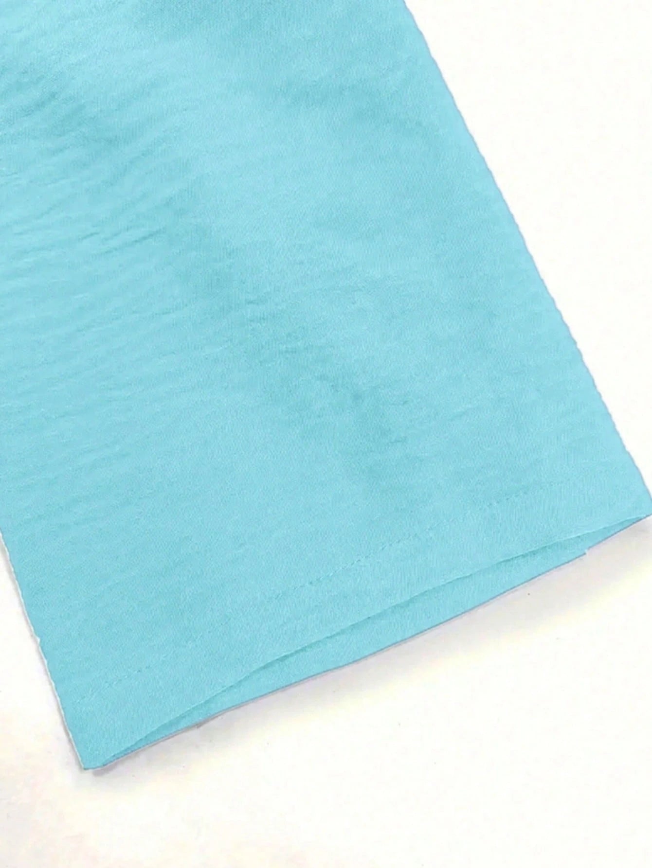 Women's Casual Green Button-Up Shirt Dress, Knee-Length Woven Fabric Mid-Length Dress For Back To School Season Elegant