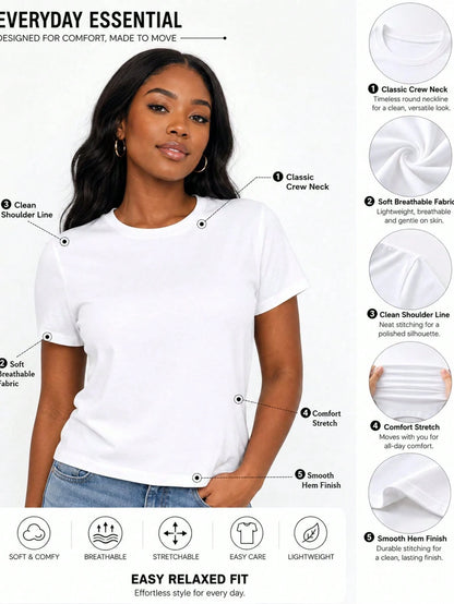 Women's Casual-Shirt With Cute Duck Pattern Design, Soft, Stylish, And Breathable, Suitable Any Season, Print