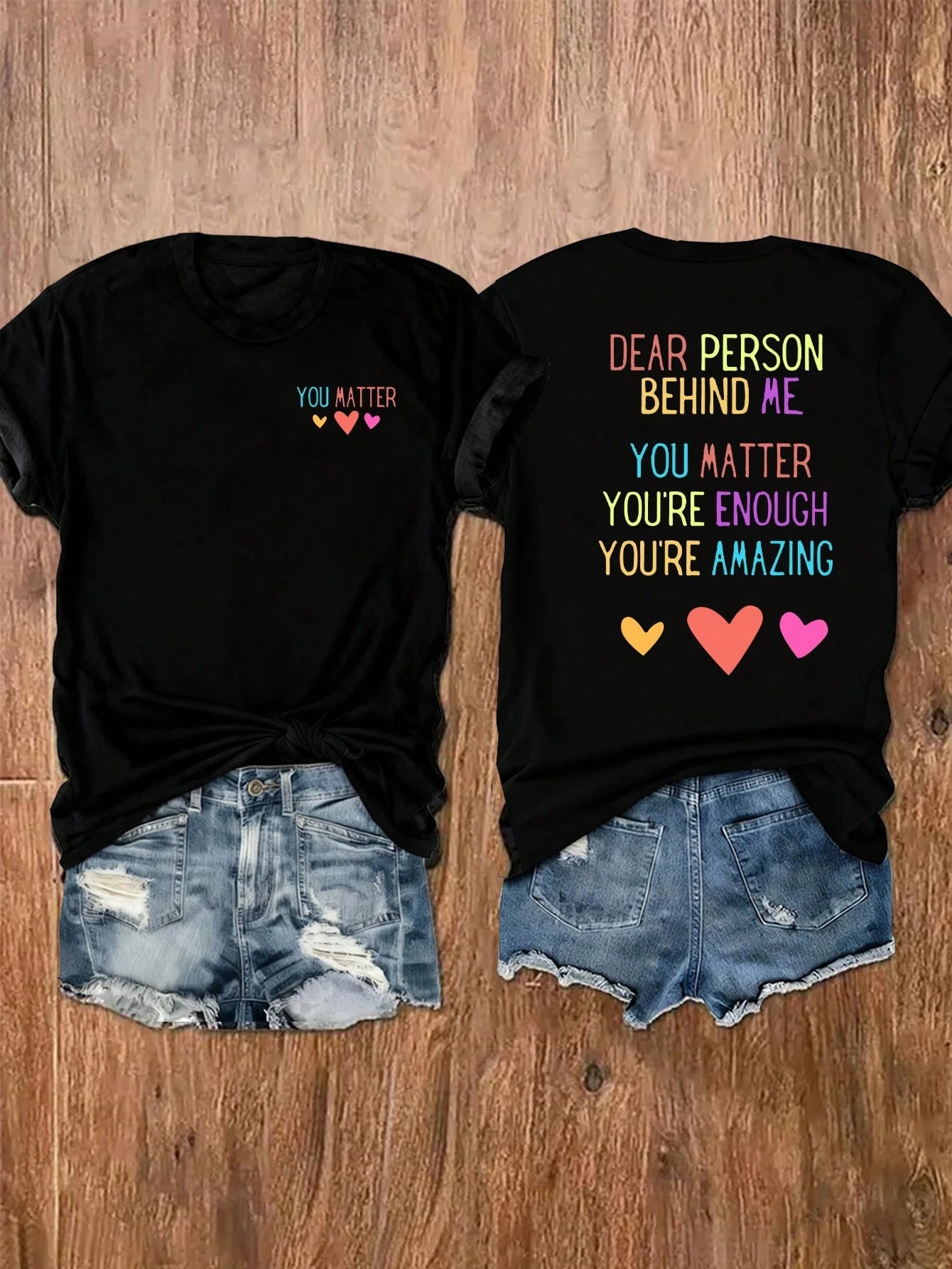 Women's Casual T-Shirt, Valentine's Day Cartoon Heart Pattern, Red Sequin Heart Graphic Women's Casual T-Shirt, Fashionable, Comfortable, Breathable, Spring/Summer Classic Short Sleeve Crew Neck Top B
