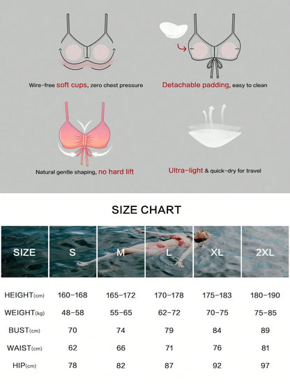 Women's Sexy Rainbow Leopard Print Bikini Set With Spaghetti Strap Ruched Top Swim Shorts Perfect Bathing Suit For Summer New Arrival Random Vacation, Beach