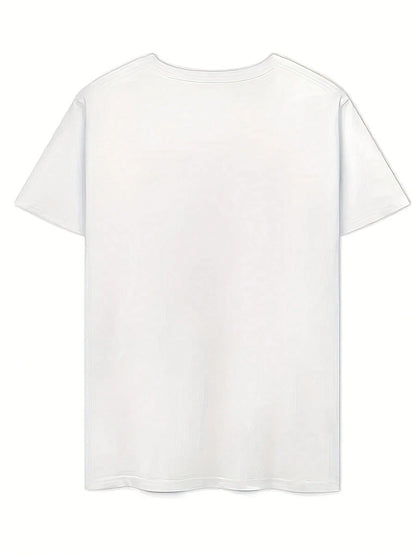 Women's Short-Sleeve T-Shirt- Medium-Stretch Fabric, Round Neck, Summer Blouse| Casual & Semi-Formal Wear| Machine Washable| Plain Or Layering Piece| In Stock- Casual Summer Essential For Hot