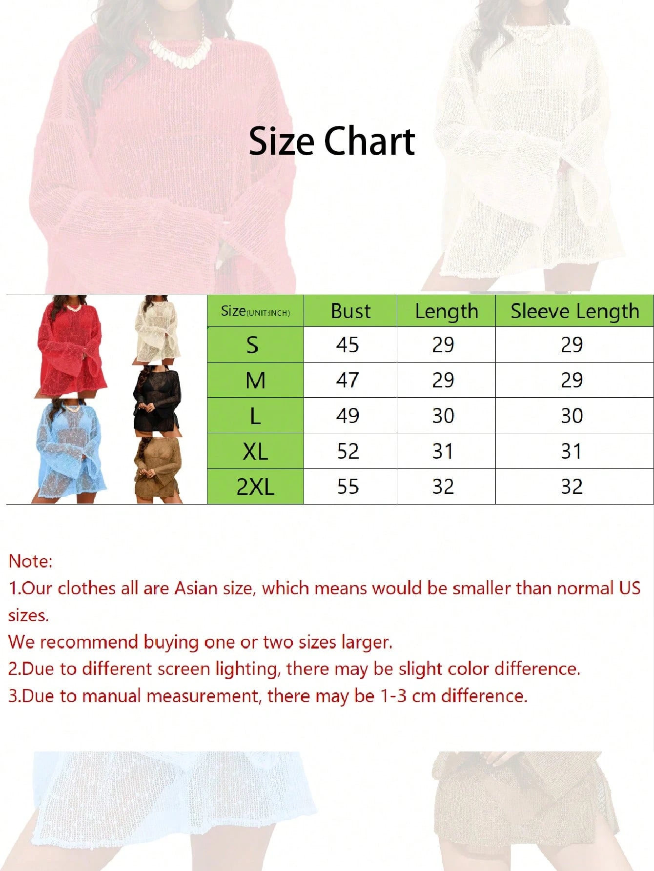 Women's Summer Crochet Sexy Sheer Kaftan Caftan Beach Dress Bathing Suit Swim Coverup One Piece Long Sleeve Mini Dress, For Beach Vacation, For Her