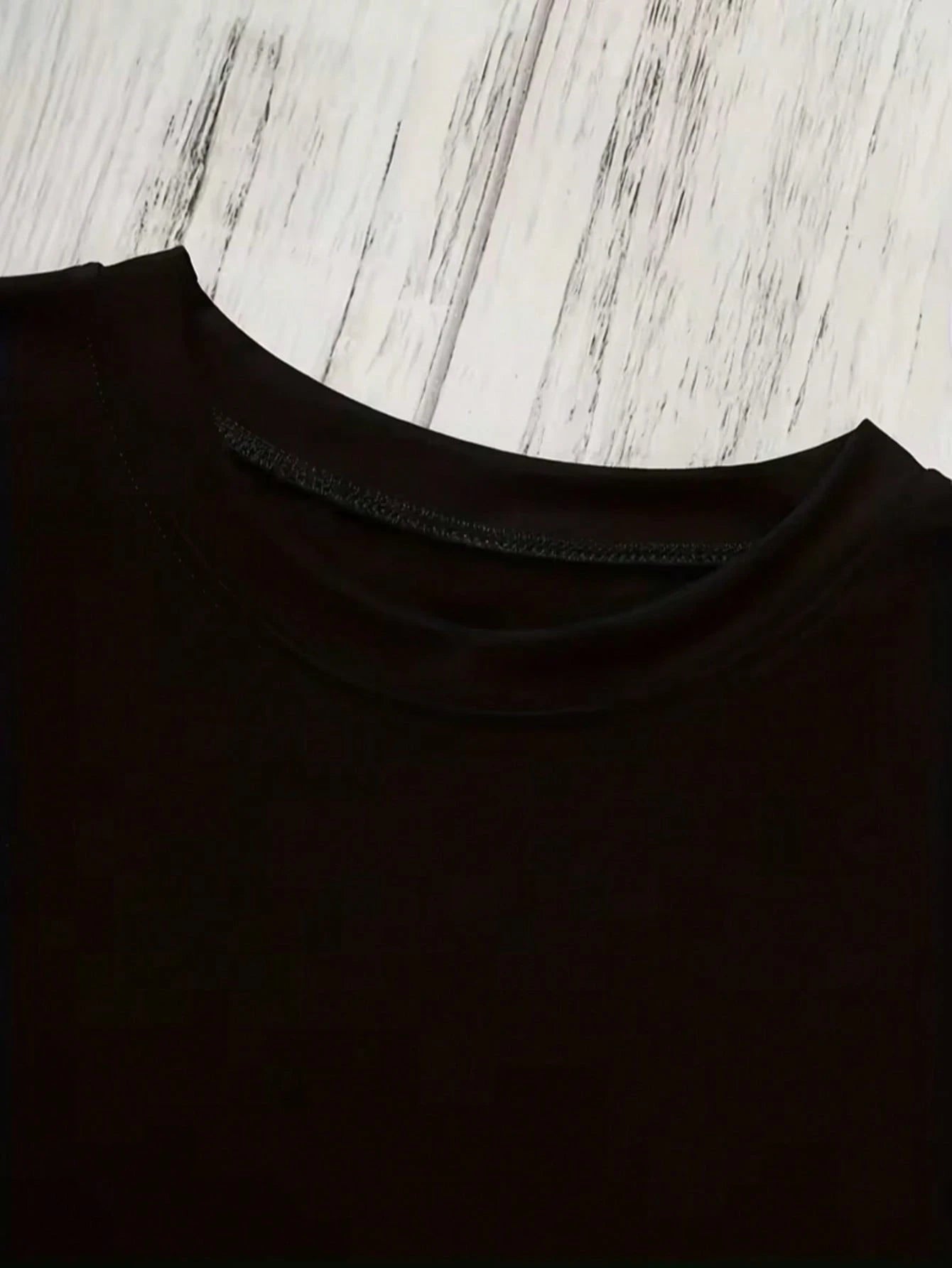 Women T Shirt Orange And Black Football Print Short Sleeve Round Neck Casual Wear