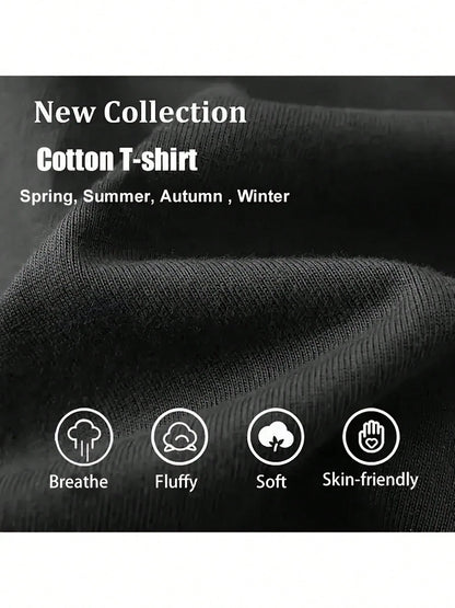 Womens Y2K Cow Print T-Shirt, Black/Brown, Short Sleeve Crew Neck, Highland Cow Pattern (Hamish, Angus, Lucky, McTavish), Casual