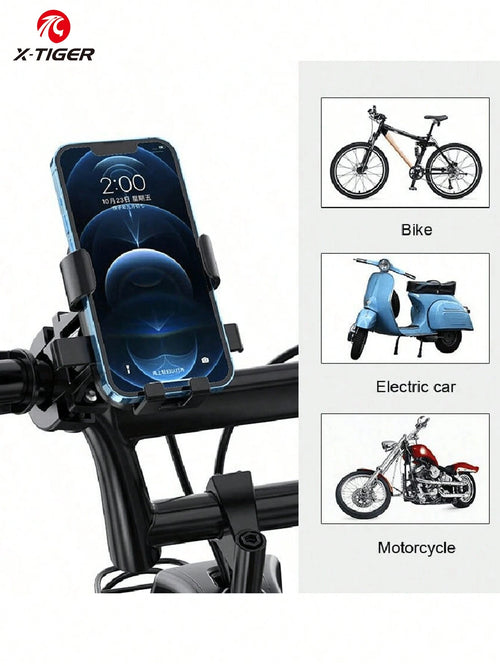 X-TIGER Motorcycle Mobile Phone Support ABS Material MTB Bicycle Phone Holder Electric Bike Phone Bracket