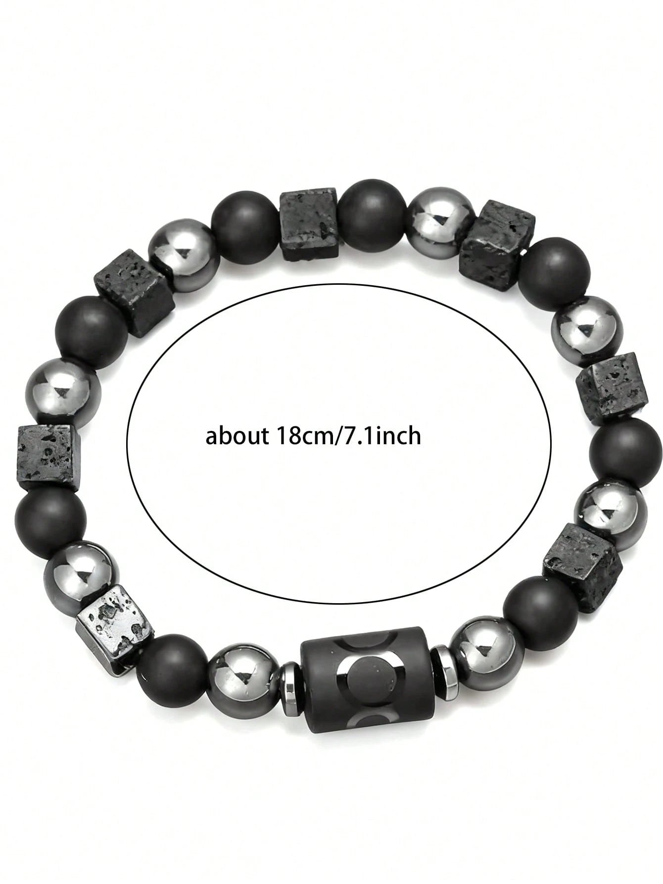 YAUKIA 12 Zodiac Men And Women Couple Friendship Bracelets With Volcanic Stone And Hematite Beads Great Personalized Gift