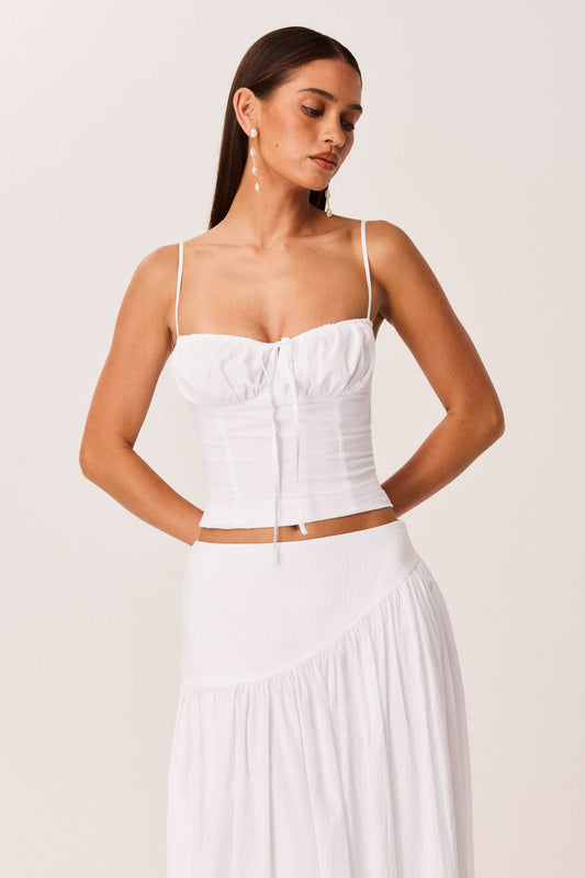 Yelena Top - White