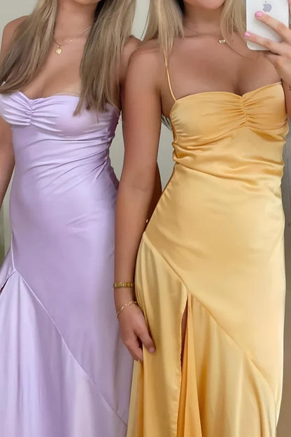 Yellow/Lilac Bodycon Prom Dresses Long Party Evening Gown,AST2121