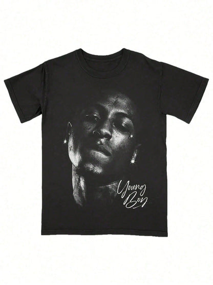 YoungBoy Never Broke Again Shirt Kentrell DeSean Gaulden Tee American Rapper Shirt YoungBoy Tee AI YoungBoy 2-Shirts Fashionable Short-Sleeved