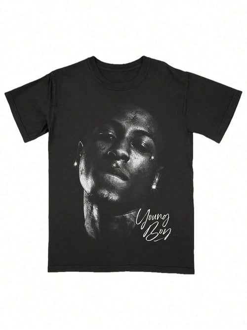 YoungBoy Never Broke Again Shirt Kentrell DeSean Gaulden Tee American Rapper Shirt YoungBoy Tee AI YoungBoy 2-Shirts Fashionable Short-Sleeved