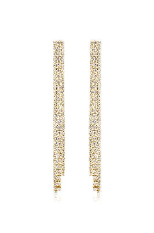 Your Moment Crystal Dangle Earrings
