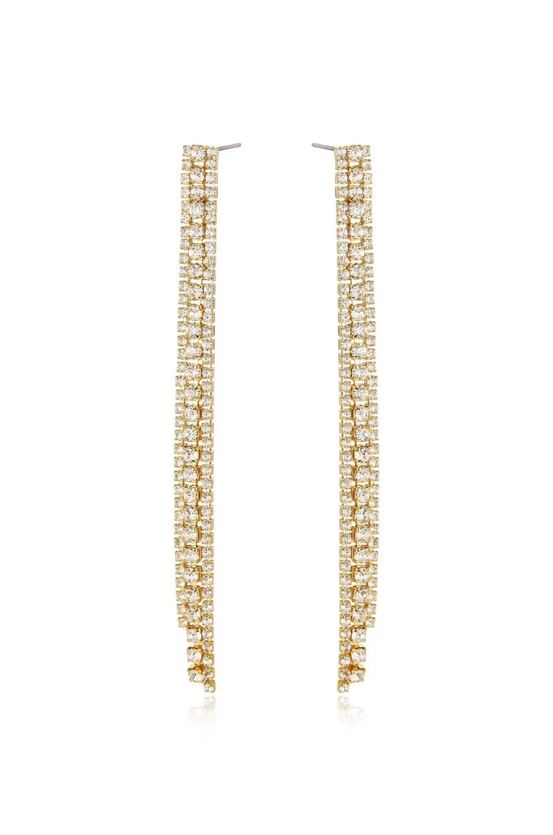 Your Moment Crystal Dangle Earrings