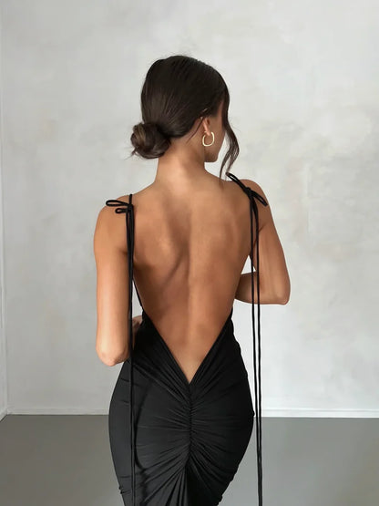 Zahara Gown - Black - JAUS